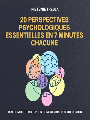 cover image of 20 Perspectives Psychologiques Essentielles en 7 Minutes Chacune